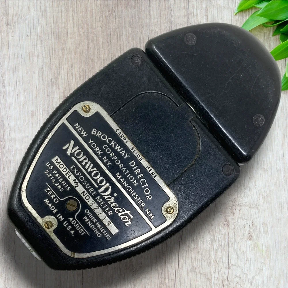 Vintage Norwood Director M2 Exposure Meter Brockway Light Meter USA Photography